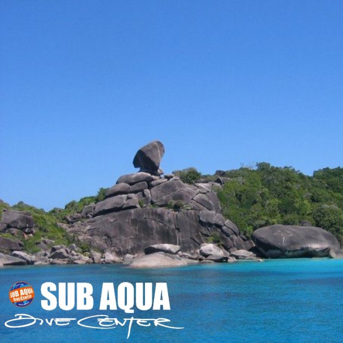 Similan Island Dive Sites - Donald Duck Bay